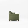 Alpine 2 Seater Sofa Minco Basil With Burnished Legs 3