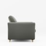 Alpine Armchair Ansell Moss With Country Oak Legs 3
