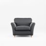 Alpine Armchair Mikah Cosmos With Country Oak Legs 2