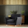 Alpine Armchair Mikah Cosmos With Country Oak Legs 4