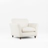 Alpine Armchair Minco Ivory With Burnished Legs 1