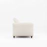 Alpine Armchair Minco Ivory With Burnished Legs 3