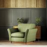 Alpine Armchair Minco Basil With Burnished Legs 4