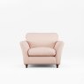 Alpine Armchair Minco Clay With Burnished Legs 2