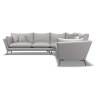 Elba 6 Seater Corner Sofa Foam & Feather Seat Interior Fabric C