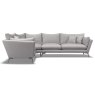 Elba 4+ Seater Corner Sofa Left Hand Facing ( Long Side Left) Foam & Feather Seat Fabric