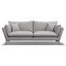 Elba 4 Seater Sofa Foam & Feather Seat Interior Fabric C