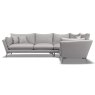 Elba 4+ Seater Corner Sofa Right Hand Facing ( Right Side Left) Foam & Feather Seat Fabric