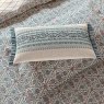 Indian Lattice Duver Cover Set Super King Red & Teal Lifestyle Pillow