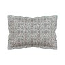 Indian Lattice Duver Cover Set King Red & Teal Pillow Whiteout