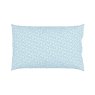 Land & Shore Melody Duvet Cover Set Double Pink & Blue Pillow Whiteout
