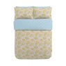 Land & Shore Melody Duvet Cover Set King Pink & Blue Whiteout