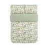 Land & Shore Orchard Duvet Cover Set Double Green Whiteout