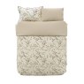Rana Duvet Cover Set Double Warm Grey Whiteout