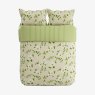 Poets Rose Duvet Cover Set Double Linen Whiteout