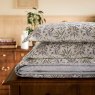 Provence Floral Reversible Super King Duvet Cover Set Cream Lifestyle Pillows