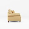 Hazel Snuggler Fabric Oslo Ochre With Burnished Beech Leg Rear View