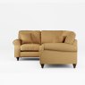 Hazel 4 Seater Corner Sofa Fabric Oslo Ochre With Burnished Beech Leg Alternative View