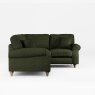 Hazel 4 Seater Corner Sofa Fabric Mikah Basil With Country Oak Leg Alternative View