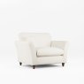 Alpine Snuggler Fabric Minco Ivory With Burnished Beech Leg