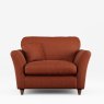 Alpine Snuggler Fabric Mikah Maple With Country Oak Leg Front
