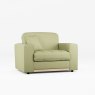 Tyrol Snuggler Fabric Oslo Green With Country Oak Leg