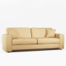 Tyrol 4 Seater Sofa Fabric Oslo Ochre With Burnished Beech Leg