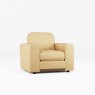 Tyrol Armchair Fabric Oslo Ochre With Burnished Beech Leg