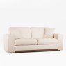 Tyrol 3 Seater Sofa Fabric Mikah Whicker With Burnished Beech Leg