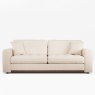 Tyrol 4 Seater Sofa Fabric Mikah Whicker With Burnished Beech Leg Front View
