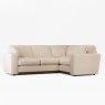Tyrol 4 Seater Corner Sofa Fabric Mikah Whicker With Burnished Beech Leg