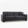 Tyrol 4 Seater Sofa Fabric Mikah Cosmos With Country Oak Leg