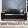 Tyrol 3 Seater Sofa Fabric Mikah Cosmos With Country Oak Leg Lifestyle 
