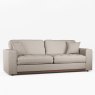 Tyrol 4 Seater Sofa Fabric Oslo Mole With Burnished Beech Leg