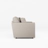 Tyrol 2 Seater Sofa Fabric Oslo Mole With Burnished Beech Leg Side View