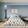 Sybil Reversible Double Duvet Cover Set Duck Egg Lifestyle