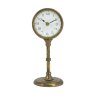 Mindy Brownes Pedestal Clock Antique Brass