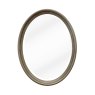 Mindy Brownes Luca Oval Mirror Chrome