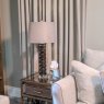 Mindy Brownes Caleb Table Lamp Black Base With Taupe Shade Lifestyle