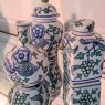 Mindy Brownes Willow Jars White, Blue & Green (Set Of 3) Close Up