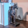Mindy Brownes Horse Bookends Dark Brown Lifestyle