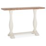 Belgrave Console Table Ivory & Oak