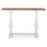 Belgrave Console Table Ivory & Oak Whiteout
