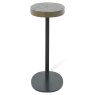 Ellipse Sofa Table Fumed Oak Whiteout
