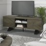 Ellipse 2 Door Tv/Entertainment Unit Fumed Oak Lifestyle