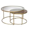 Andrea Coffee Tables (Set of 2) Gold