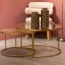 Andrea Coffee Tables (Set of 2) Gold Lifestyle
