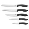 Essentials 5 Piece Knife Block Set Whiteout