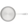 Profile Matte Stainless Steel  Frying Pan 24cm overhead