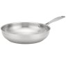 Profile Matte Stainless Steel Frying Pan 28cm